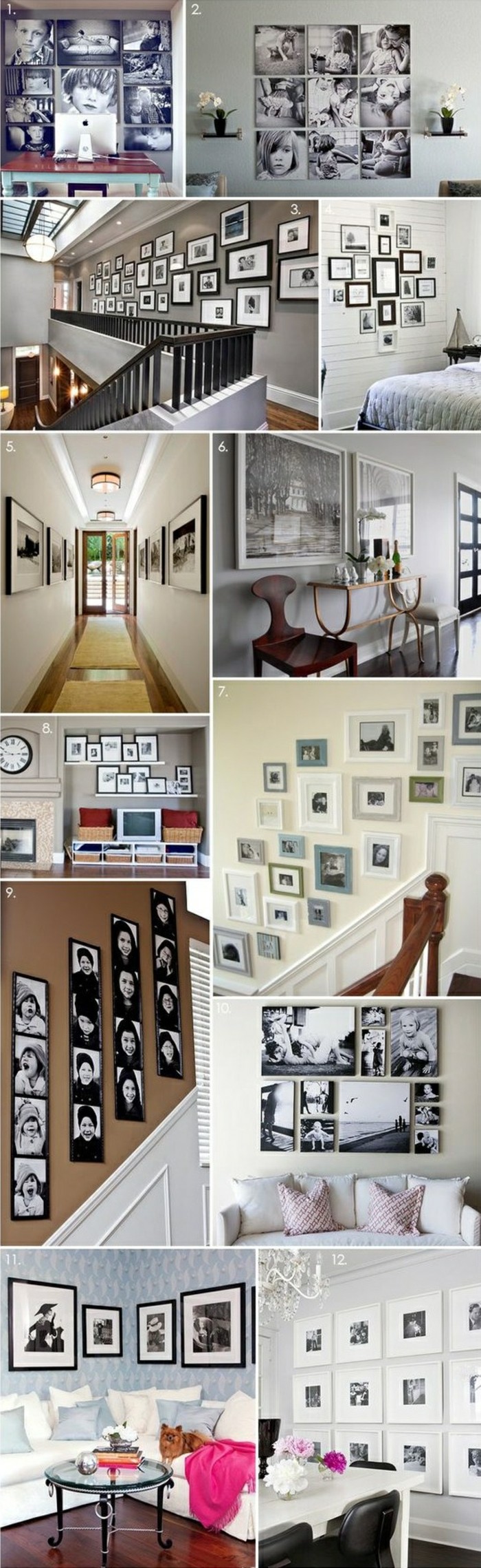 fotókollázs magad döntéshozatal wanddeko szobás kinyitható asztal-lépcsők
