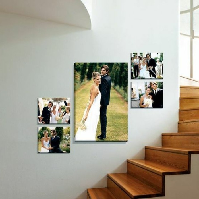 foto platna za dom-vjenčanja-lijepe-sjećanja-prirodno-drvo stubište