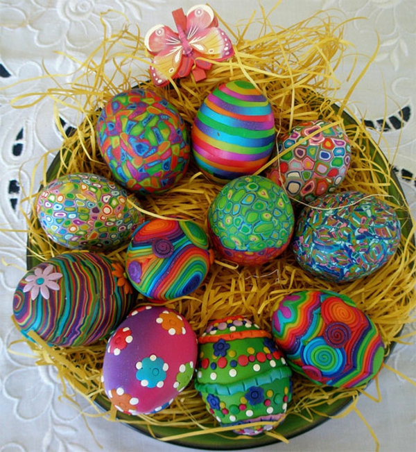 happy-easter-munat värikäs suunnittelun-ideoita-for-dekoration--