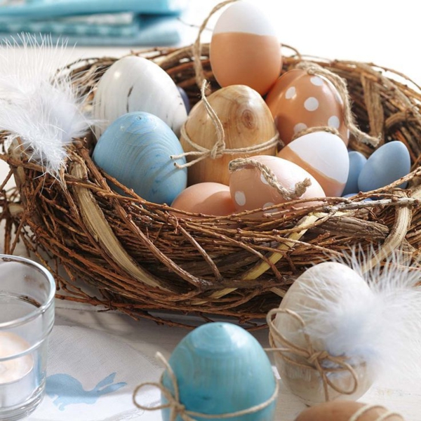 Huevos de colores feliz-Pascua-Pascua-Tinker-Tinker-Pascua