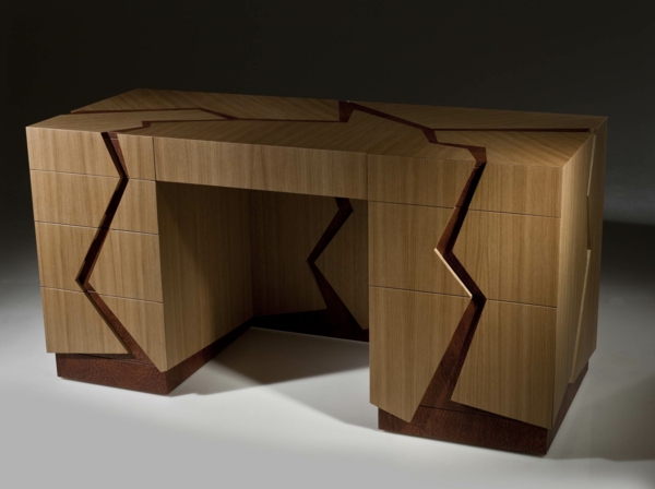 dizájner asztal - hűvös modell egyedülálló dizájnnal