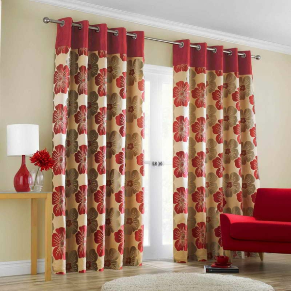 decoraciones de cortinas de diseño moderno redondo alfombra gris brillante junto a ella