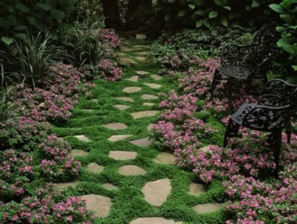 градинската алея-градина път-направи-творческа идея-