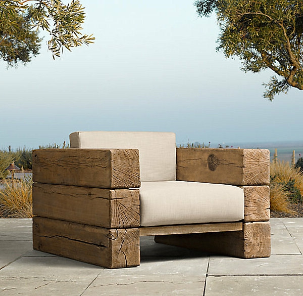 градински мебели салон-екстравагантен модел-по-седалков от дърво