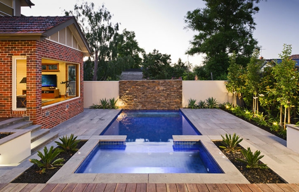 jardín-piscina-moderno-diseño-cool-diseño