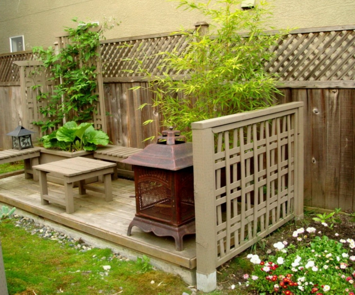 Gartengestaltung-példák modern kerti ötletek-ük-modell