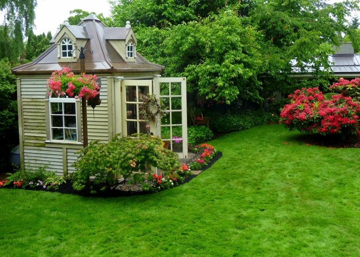 jardín de la casa-propia-construcción-que-pueda-a-bonito-jardín de la casa-propio-build