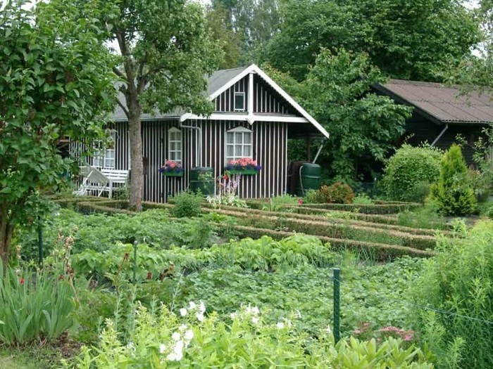 jardín de la casa-propio-construir-peaje de aspecto-jardín de la casa-propio-build