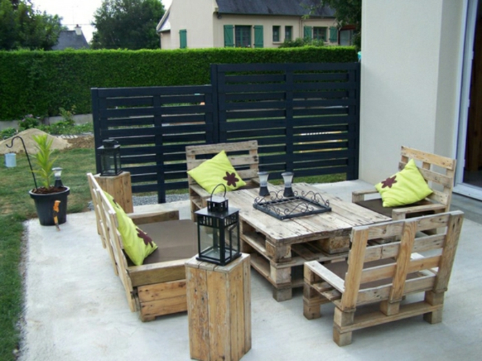 vrt stolica-vlastite-graditi-balkonski namještaj-sami graditi