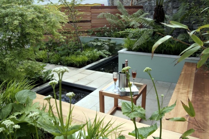 -Fancy-ötleteket létrehozni Gartenteich létrehozni, hogy témájú mini-kert pond-