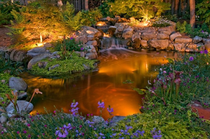 Gartenteich-crear a un hermoso jardín-estanque-crear