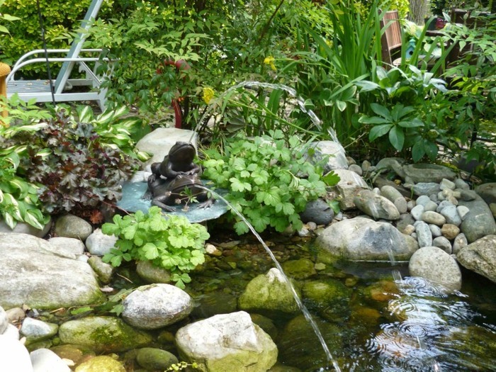 Gartenteich-crear-todavía-ligeramente-a-temática mini-estanque de jardín a crear