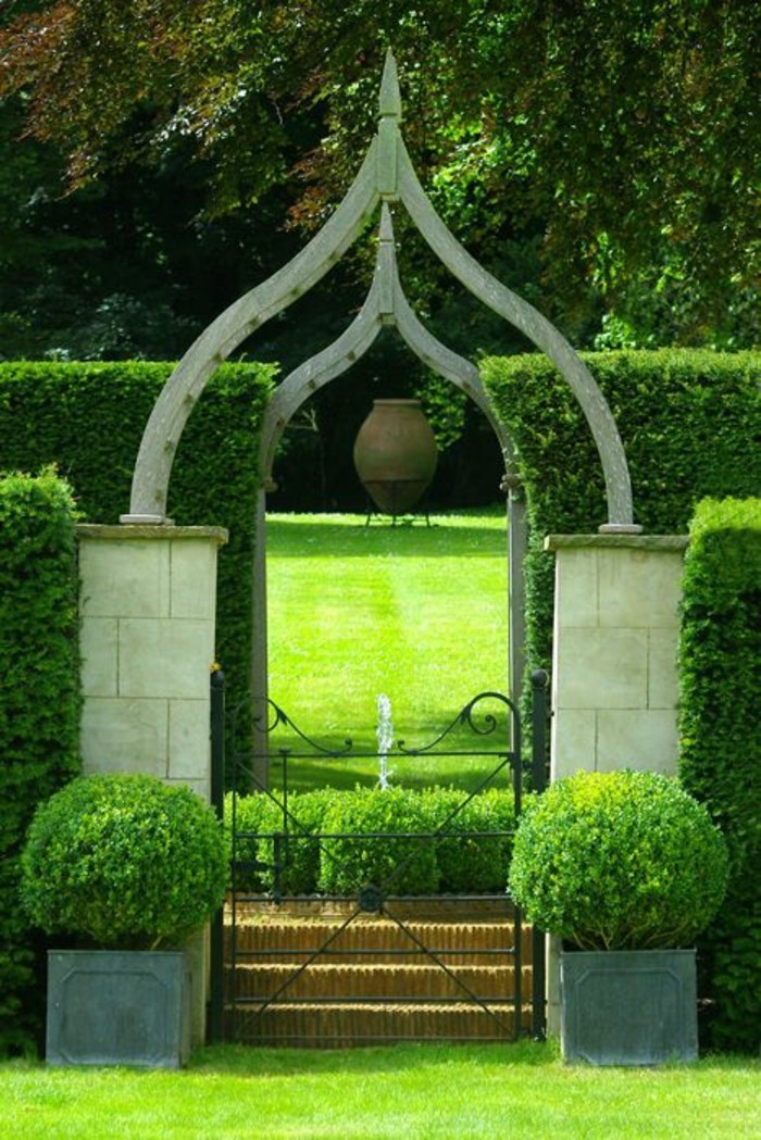 πύλες και φράχτες κήπου-Green-κήπο