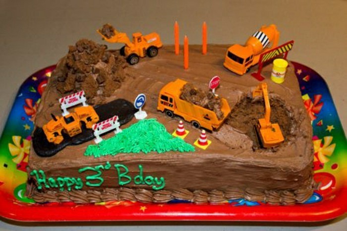születésnapi torta-for-gyermek-nagyon vonzó modell
