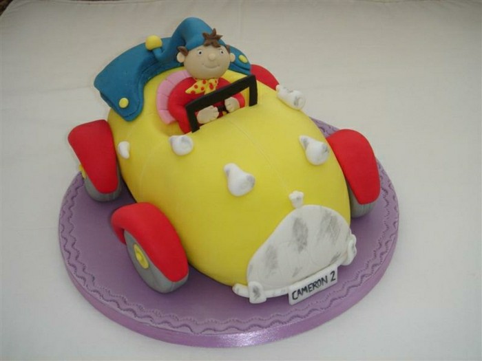 rođendanska torta-pogled za-djecu-kreativne-model-kao-a-car,