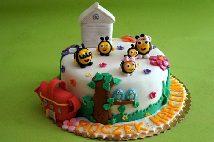 Rođendanska torta-recepti-zanimljiv model-šareni dizajn