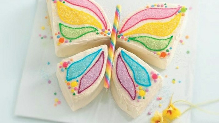 születésnapi torta-receptek-kreatív-modell-lepke