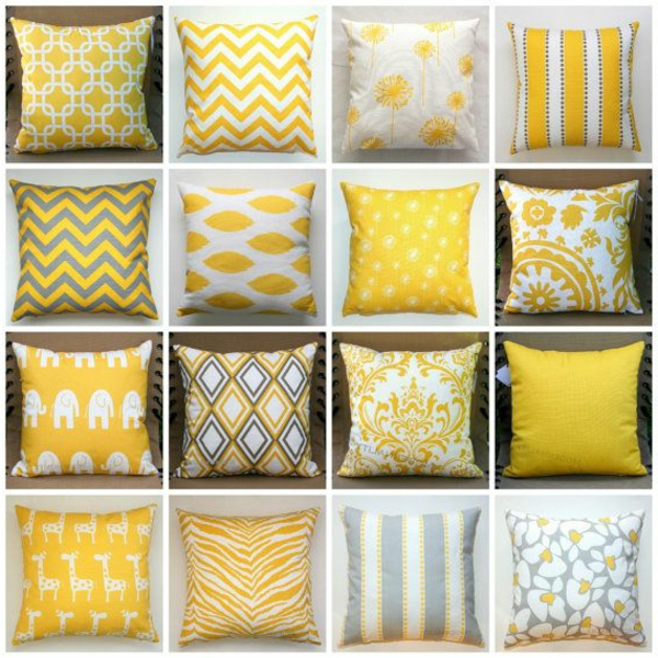 жълти възглавници за възглавници (2)
