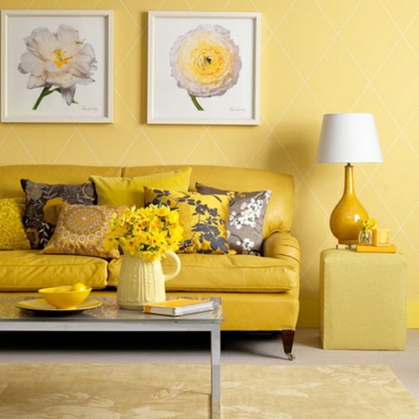 κίτρινο αποχρώσεις-μουστάρδα-κίτρινο-προφορά, καρέκλα