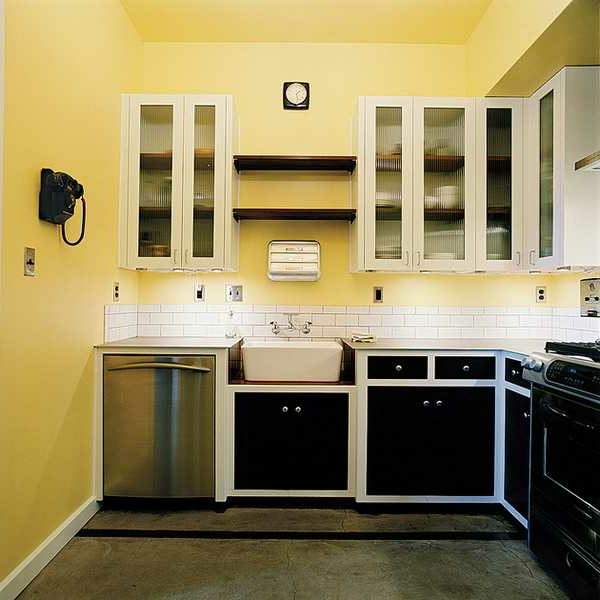 sárga szép-konyha-in-sárga-modern design