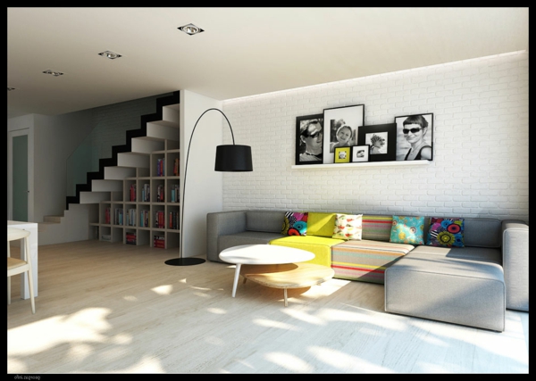 - комфортен хол - интериорен дизайн - мека мебел