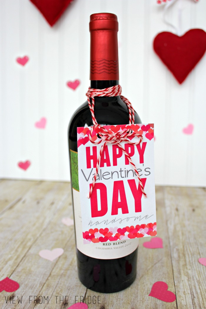 encanto de botella, regalo para el día de San Valentín, sorpresa romántica, regalar vino