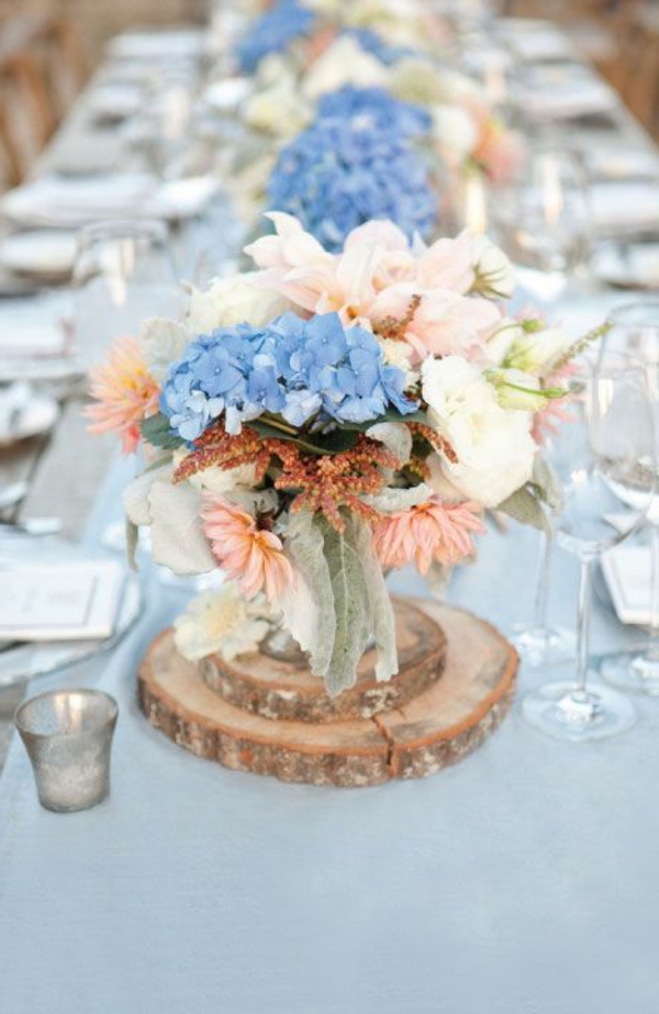 tervezési ötletek-for-the-table-Tischdeko-esküvői virágdíszek ---