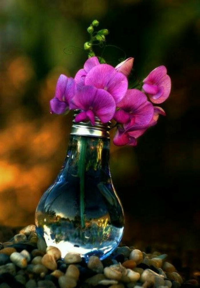 ВИНАРСКА ваза от стара круша с розови цветя, пролетна украса