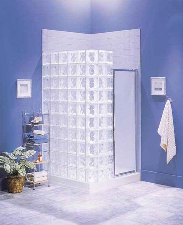 bloques de vidrio mirar-para-shower-elegante-