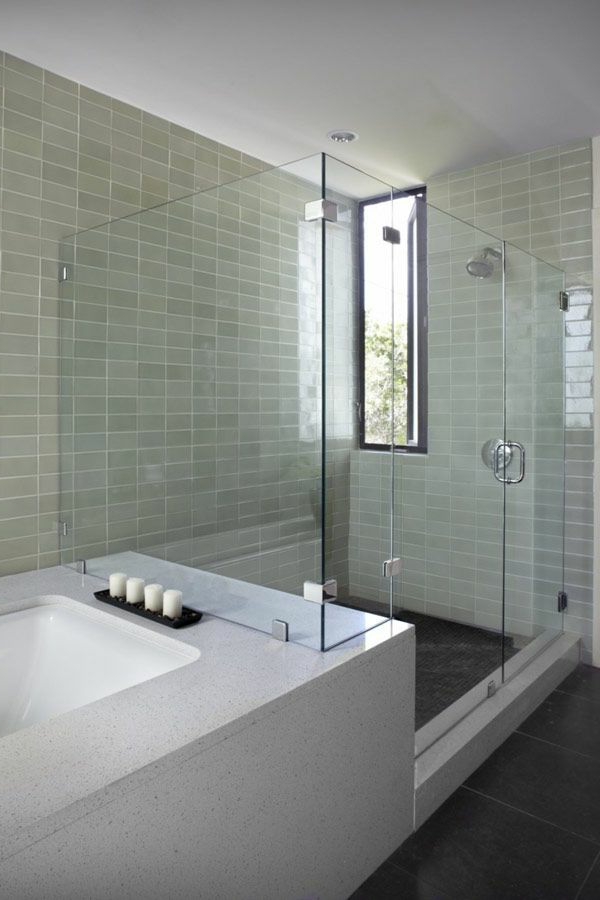 verre porte-à-la-salle de bains-moderne et pratique intérieur portes de verre