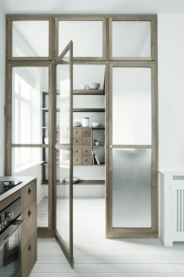 стъклени врати и за вътрешно-красив интериор-дизайн-wohnideen