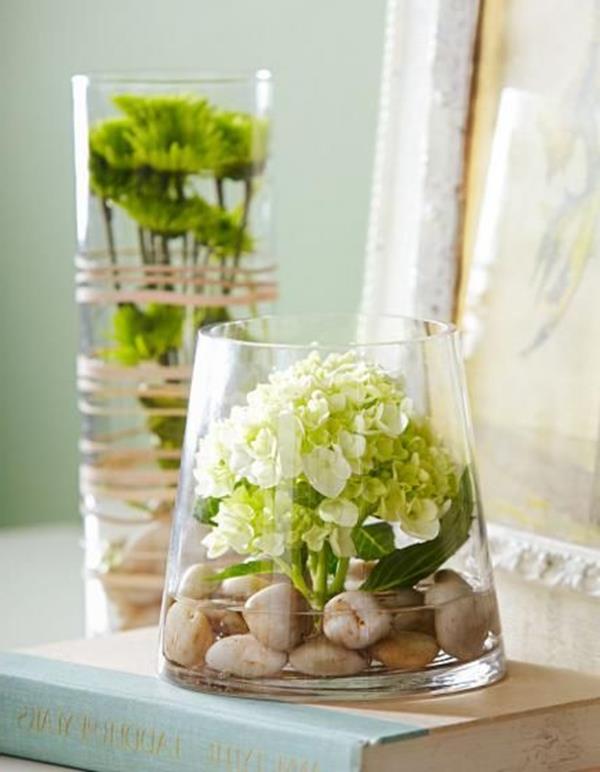 jarrones de vidrio-con-flores-y-steinenals-decoración-vidrio-deco