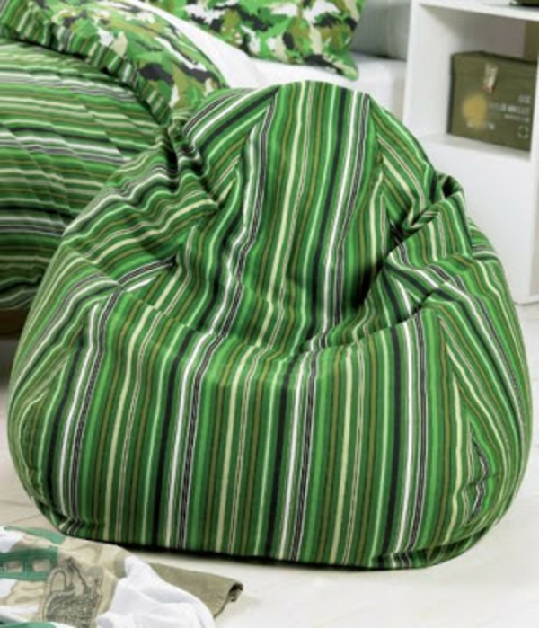 πράσινο-beanbag-σκούρο πράσινο