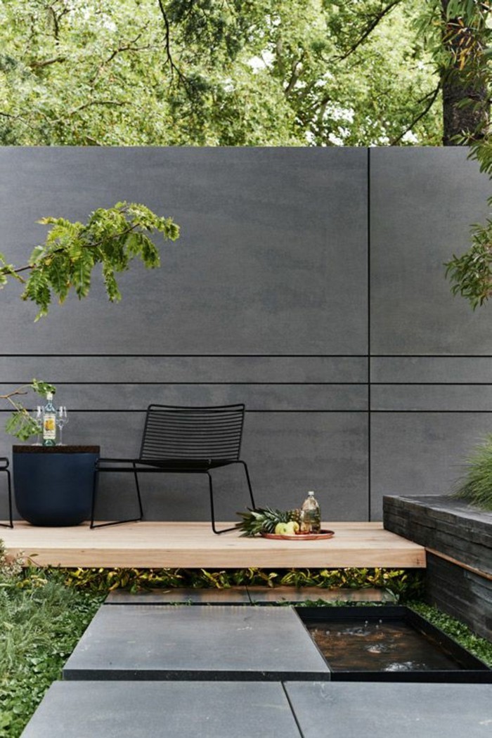 сиво-преградна най-красива градина--креативен дизайн