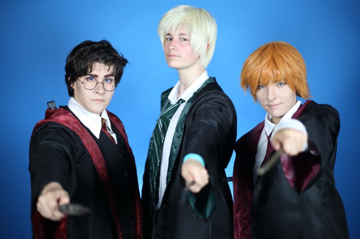 Смешни костюми от Хари Потър - главните герои