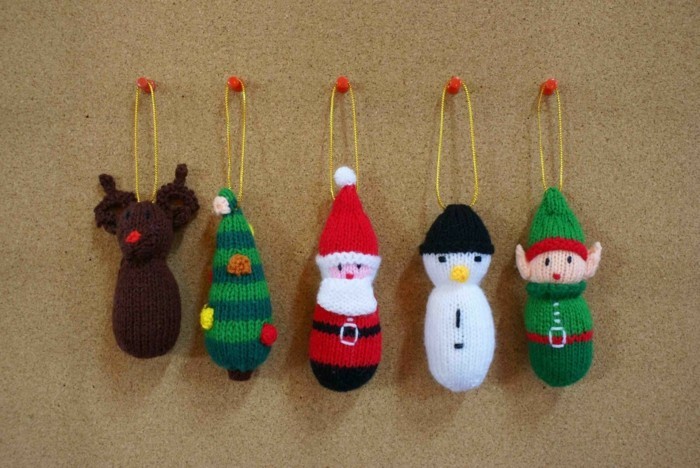 Плетене на една кука-Коледа най-традиционен фигури
