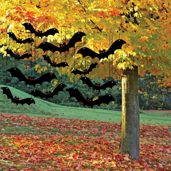 висящи прилепи-а-Tree за Хелоуин
