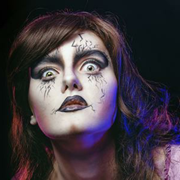 Halloween šminka ideje-vještice strašno izgleda