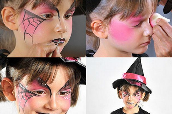 noita-neljän viileä taustakuva halloween-meikkiä ideoita