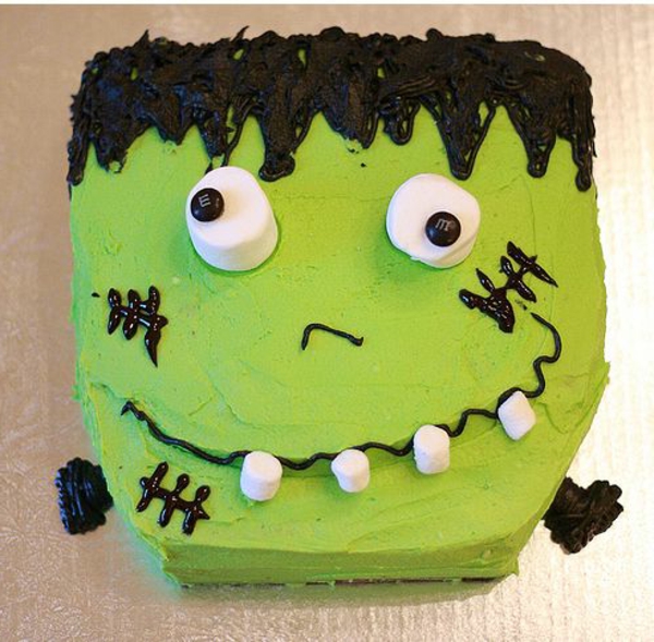 Halloween sütemény-zombi