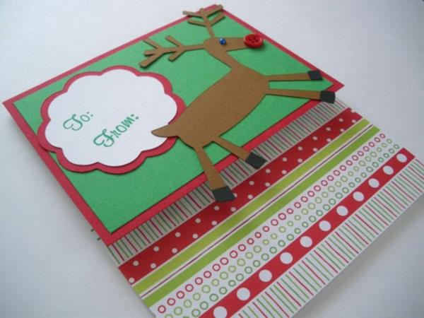 Ideas fantásticas hechas a mano para el diseño de tarjetas de Navidad