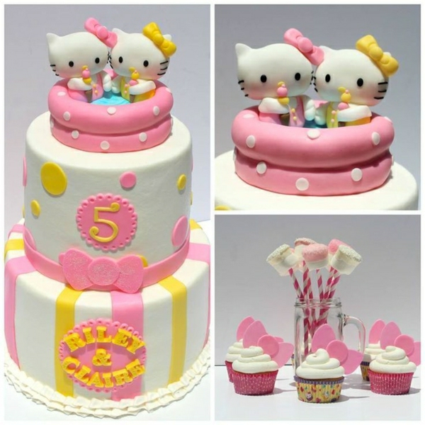 Hello-Kitty-pita-order-lijepe-pita tarts-ukrašavaju-pite pozadina rođendanske torte