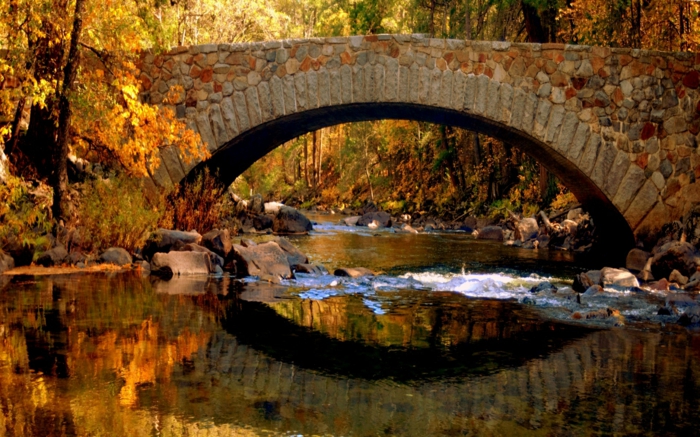 papier peint pour-automne-a-très-belle-pont