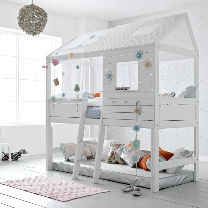lit superposé-propre-construction-idée-pour-haut lit pour les enfants-