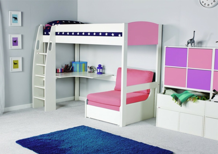 emeletes ágy-own-build-szép külsejű magas ágy-for-gyerekek