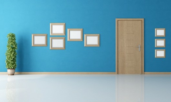 minőség-fa belső doors-- modern tervezésű-for-the-bent kép