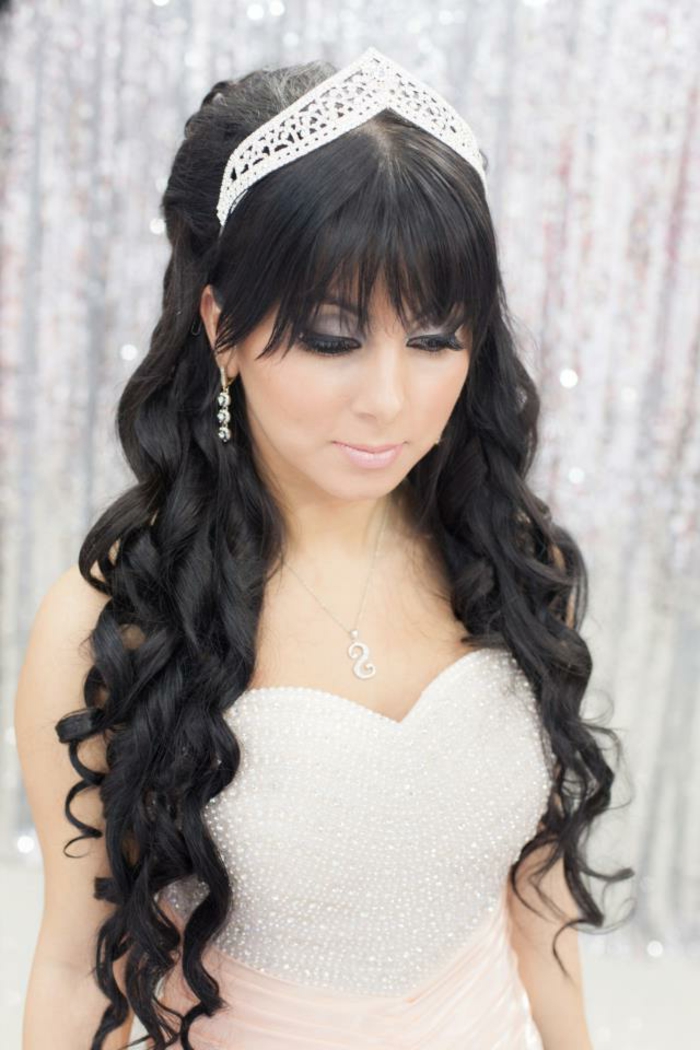 תסרוקות-מאוד-ארוכות-for-ארוך שיער שחור-שערות חתונה