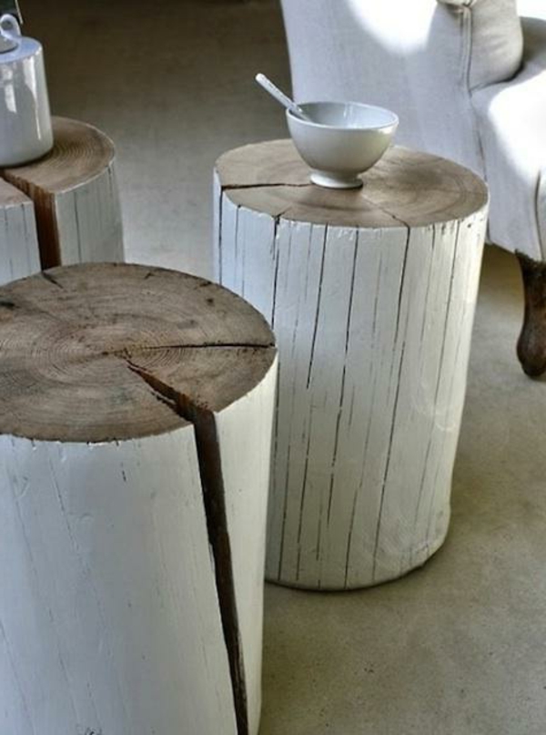 Usa tu propia mesa de café para construir bloques de madera