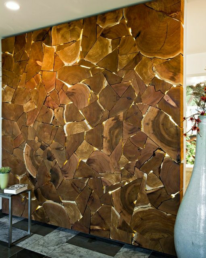-Bois-revêtement mural intérieur-mur design carrelage carreaux mur