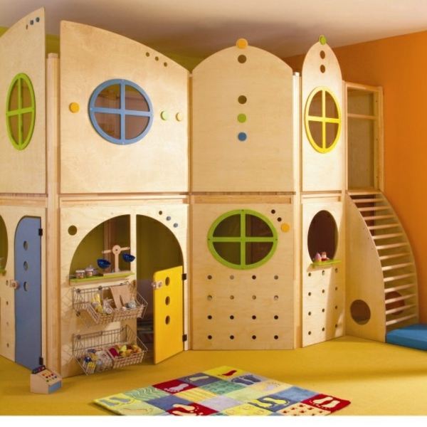 ξύλου κλειστού-θέατρο-για-εσωτερική-εσωτερική-παιδική χαρά-ιδέες-για-το σχεδιασμό